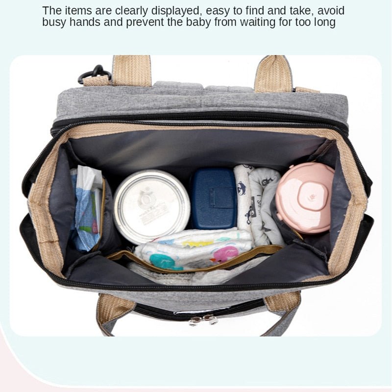 BaggyBaby™ - Backpack with diaper bags for baby - BabyShop AB