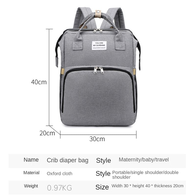 BaggyBaby™ - Backpack with diaper bags for baby - BabyShop AB