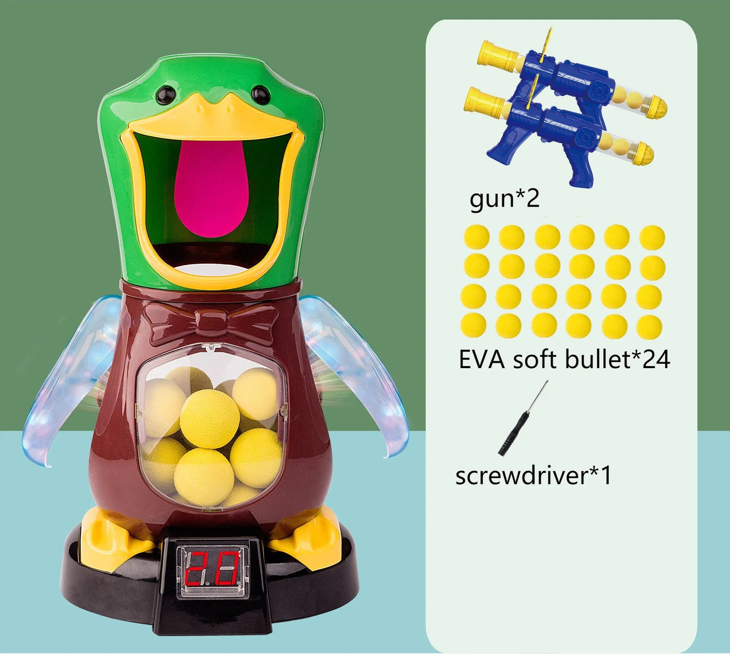 DuckyShoot™ - Duck shooting toy - BabyShop AB