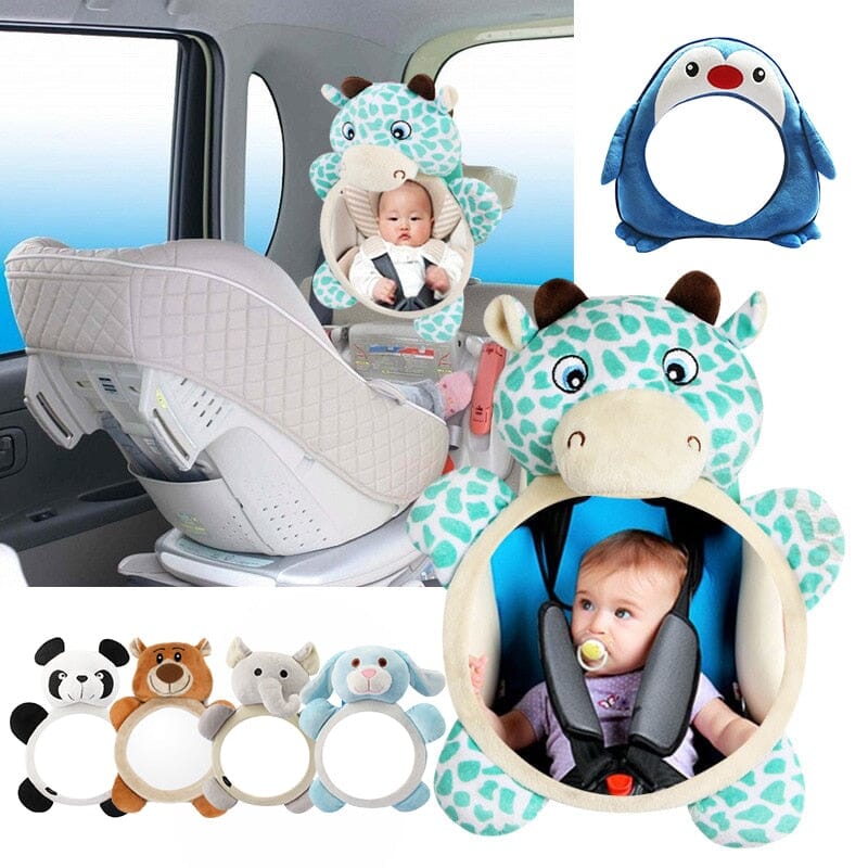 KidsToy™ - Adjustable cartoon mirror for car - BabyShop AB